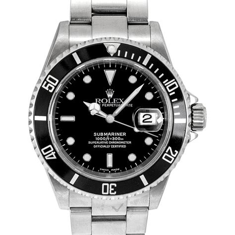 rolex submariner silber schwarz|Rolex Submariner 2020 for sale.